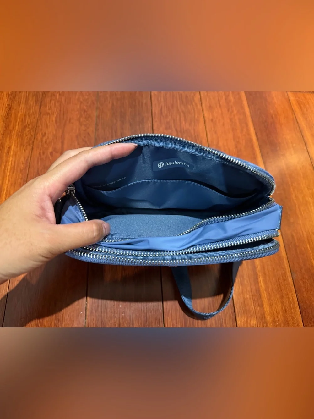 Lululemon Crossbody Camera Bag 2L Oasis Blue